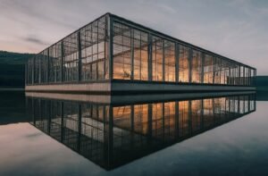 Pre-engineered steel building under construction - PEB warehouse UAE