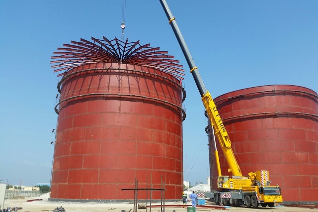 Midas metal Industries Steel Tank Erection