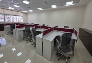Al Faris Group workers station in Hamariyah