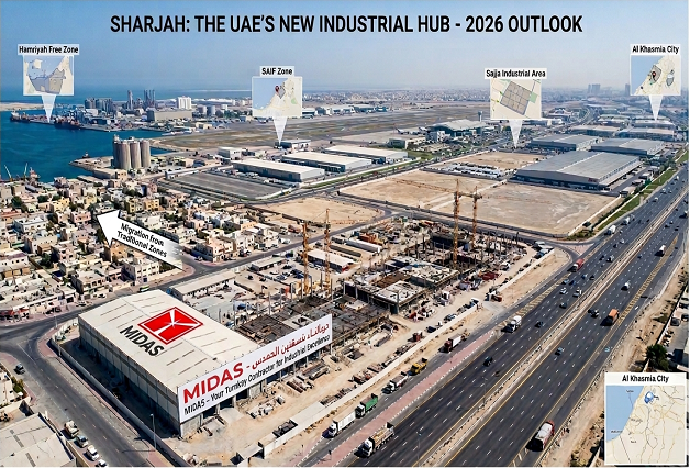 SHARJAH-UAES NEW INDUSTRIAL HUB